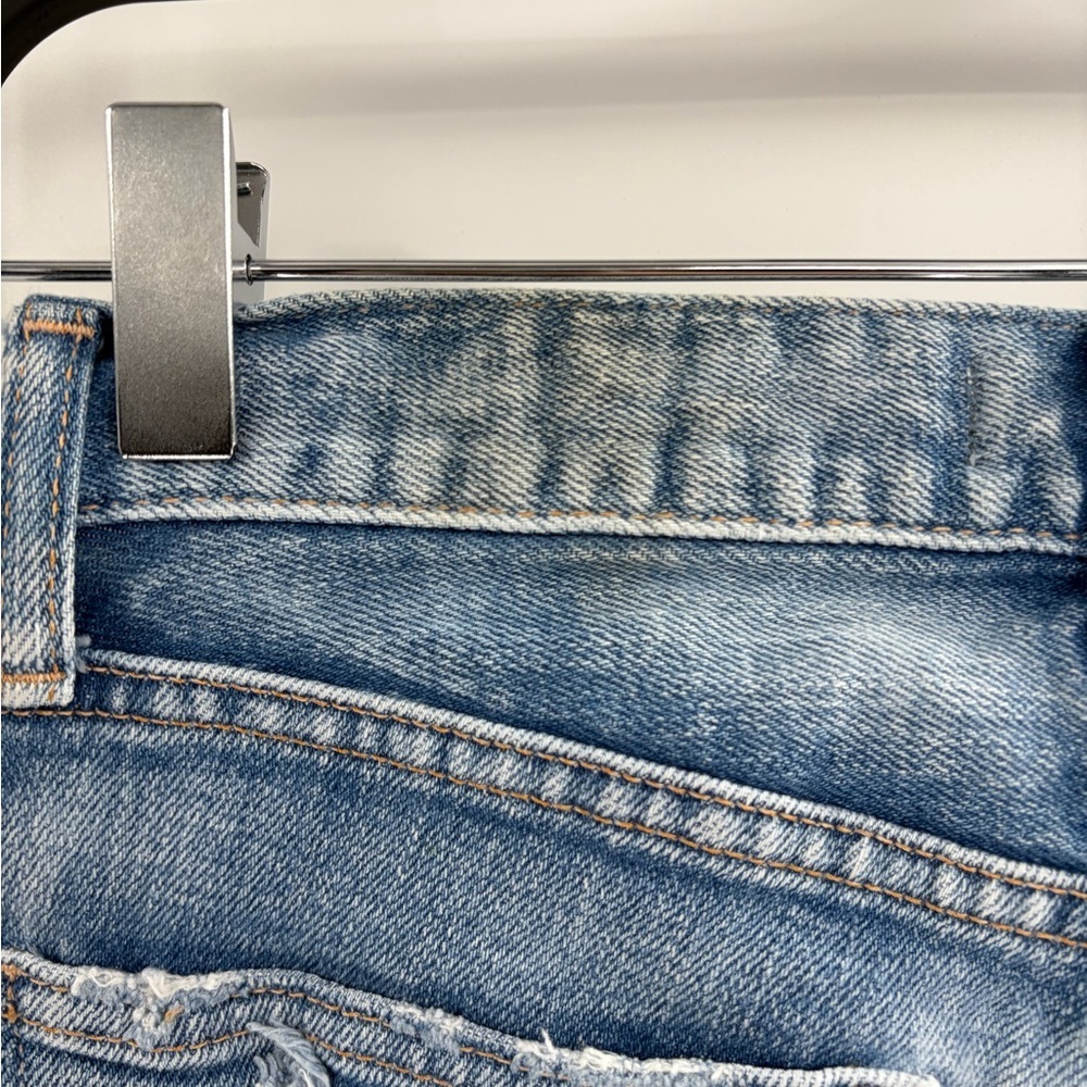 Moussy Vintage Distressed Crop Jeans Women's Helendale Skinny Mid Rise size 24 - Picture 11 of 16